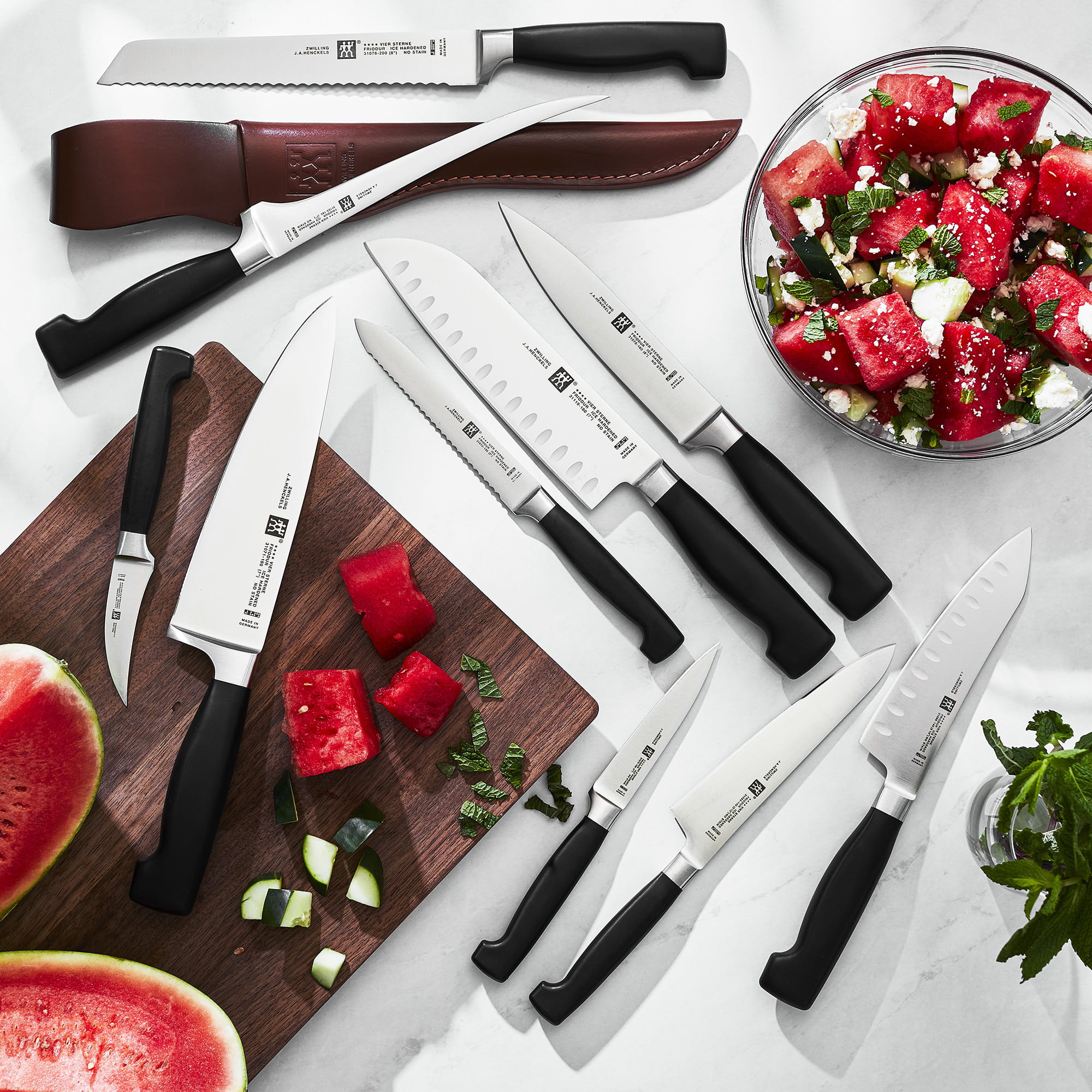 Zwilling Vier Sterne Kochmesser 160 mm