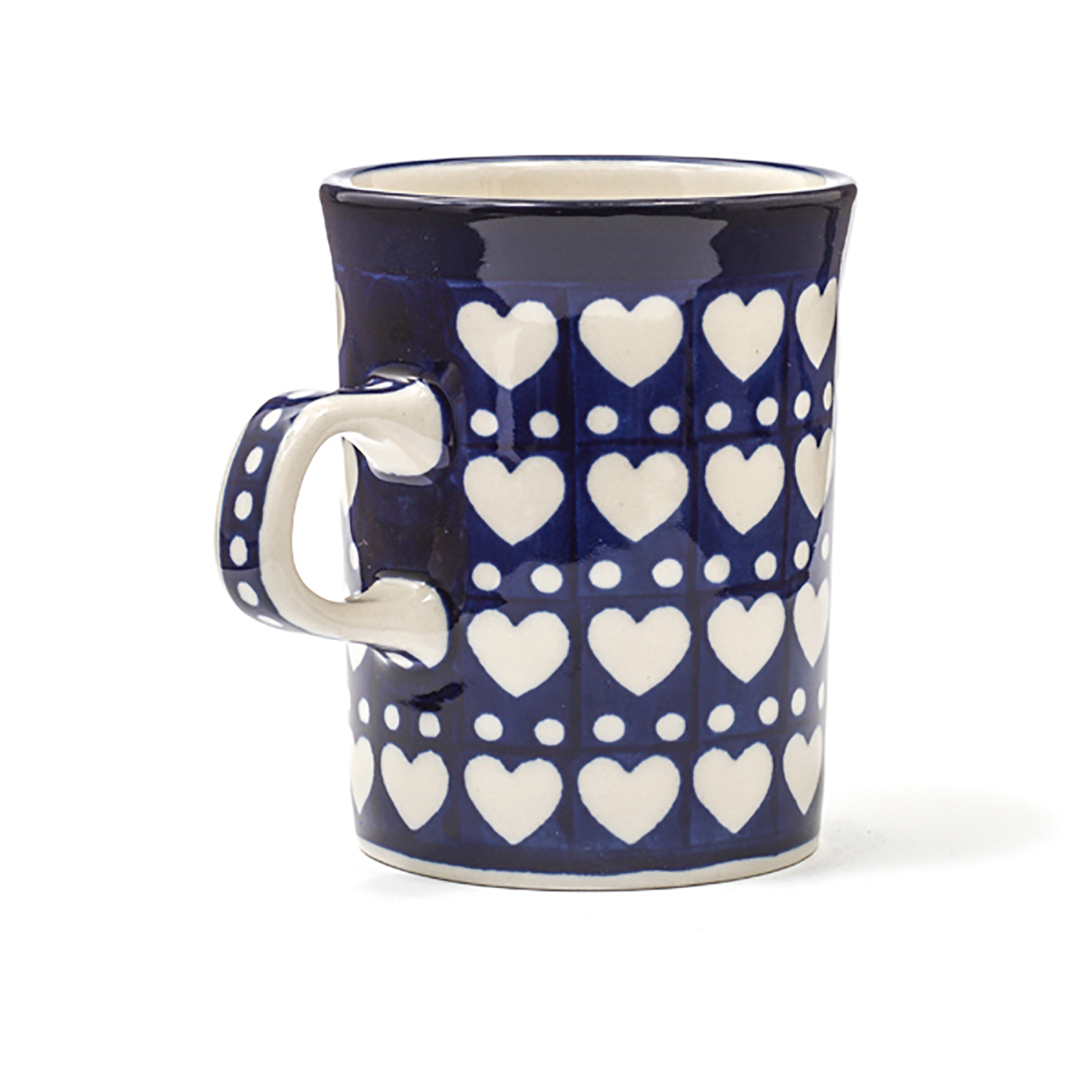 Bunzlau Castle Keramik Becher Straight 250 ml - Blue Valentine