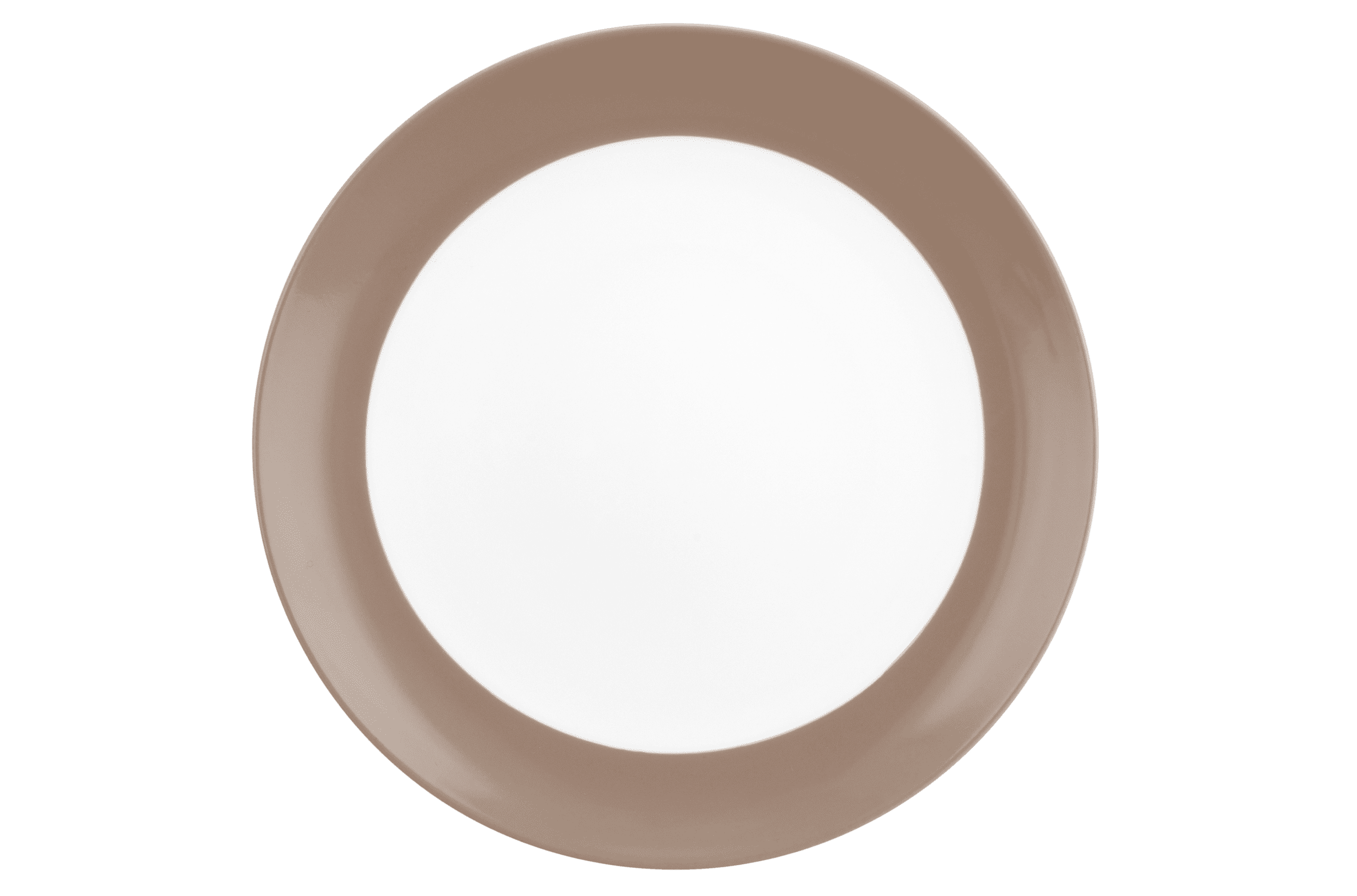 Seltmann Porzellan Liberty Pure Colors cocoa brown Brotteller 17,5 cm