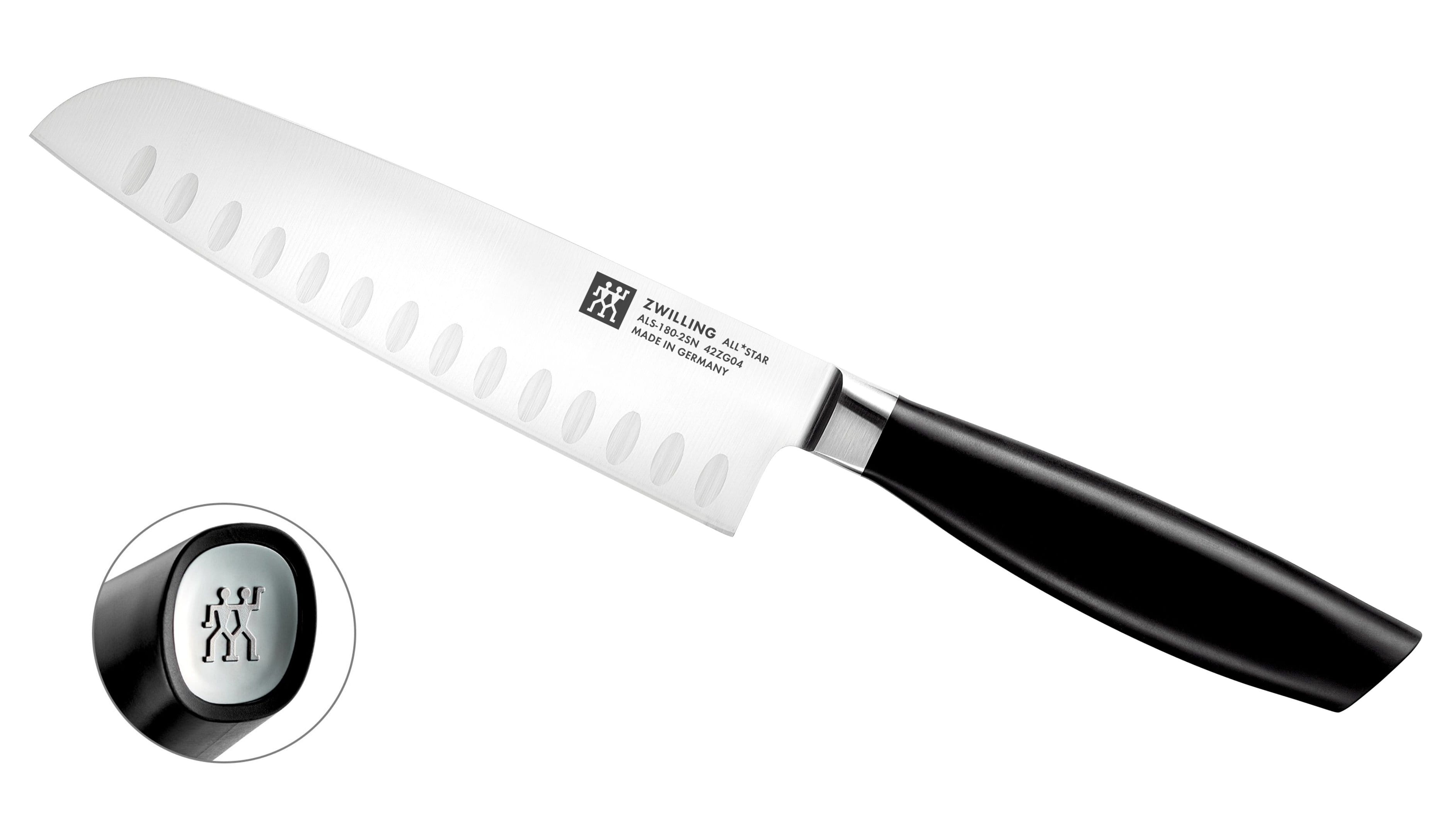 Zwilling All*Star Santokumesser 18 cm, Silber