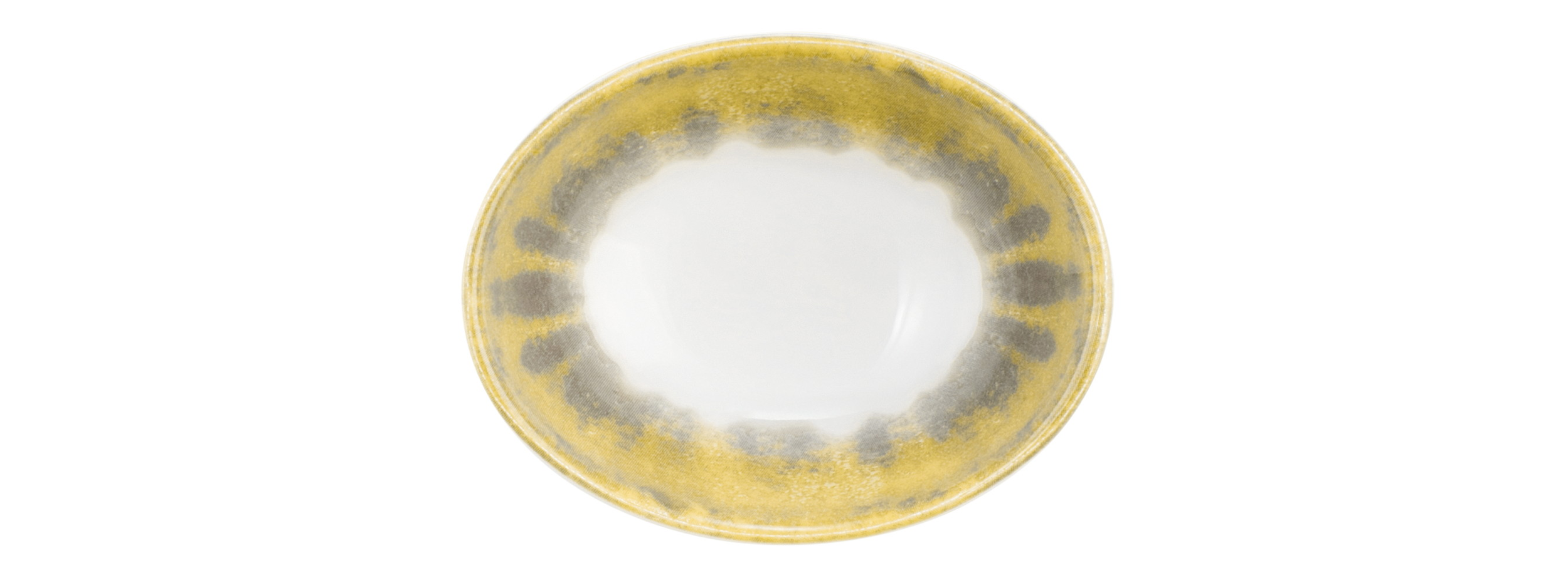 Seltmann Porzellan Modern Life Batik Kurkuma Bowl oval M5307 9 cm