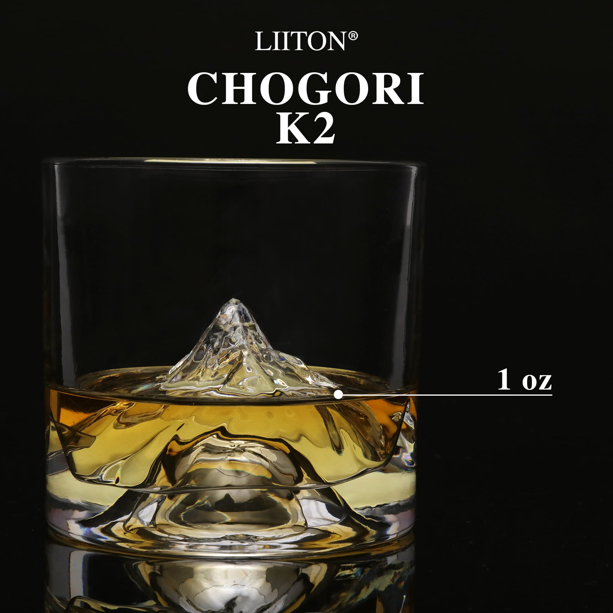 LIITON "K2" Whiskeygläser 2er-Set