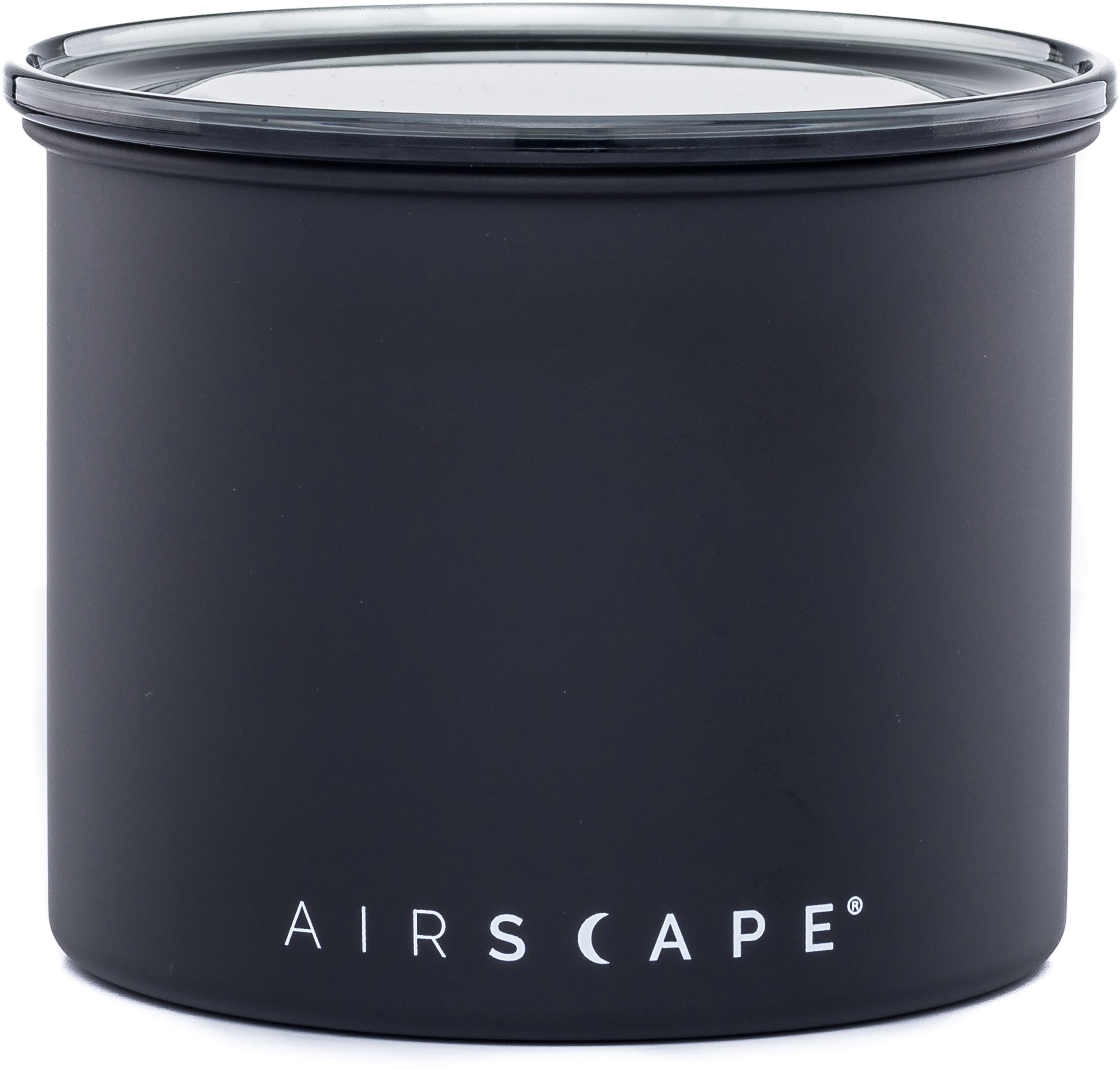 Airscape Edelstahl-Aromabehälter klein, schwarz matt
