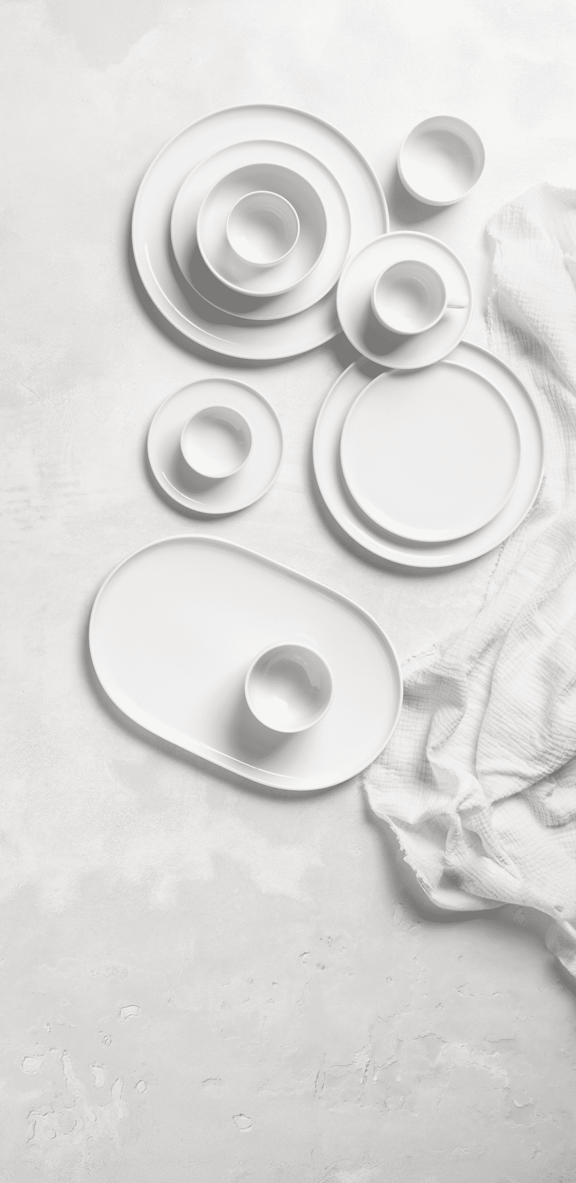 Seltmann Porzellan Sento Home Uni Frühstücksteller rund 21,5 cm