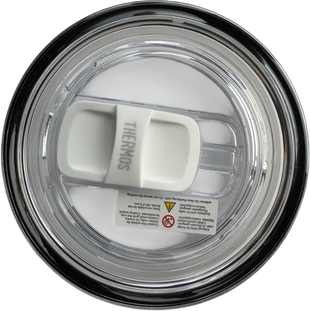 Thermos Zubehör Deckel mit Strohhalm und Dichtung für 4140 RS Isoliertrinkbecher