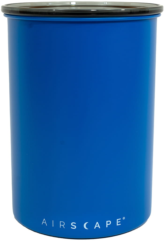 Airscape Edelstahl-Aromabehälter mittel, blau matt