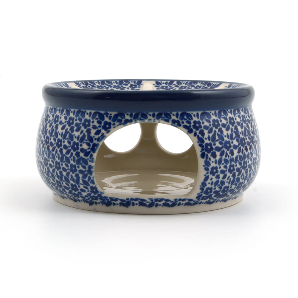 Bunzlau Castle Keramik Stövchen für Teekanne 1,3 l und 2,0 l - Indigo