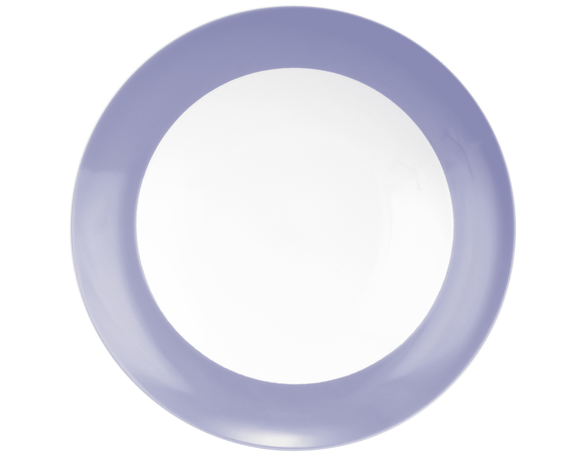 Seltmann Porzellan Liberty Pure Colors grape purple Suppenteller rund 23,5 cm Fahne