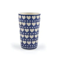 Bunzlau Castle Keramik Becher Tumbler 350 ml - Blue Valentine