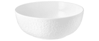 Seltmann Porzellan Nori Weiß Foodbowl Relief 20 cm