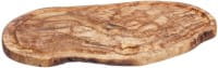 SelbraeHouse Olivenholz Schneidebrett mit Nut 40 x 23 cm