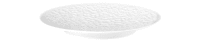 Seltmann Porzellan Nori Weiß Brotteller Vollrelief rund 16,5 cm