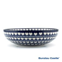 Bunzlau Castle Keramik Servierschale 2,65 l - Blue Valentine