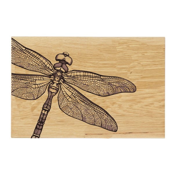 Scottish Eiche Servierbrett 30 cm - Libelle 30 x 20 cm