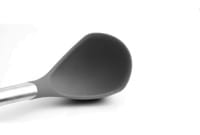 Cuisipro Silikon-Schöpflöffel aus satiniertem Edelstahl grau 31 cm