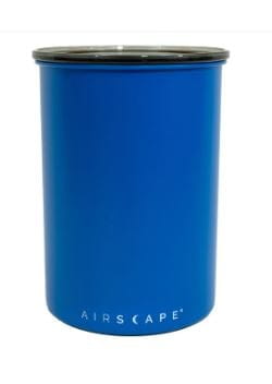 Airscape Edelstahl-Aromabehälter mittel, blau matt