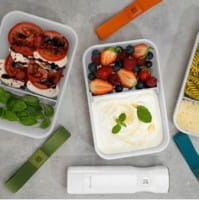 Zwilling Fresh & Save Lunchbox L Flach - Kunststoff Semitransparent-Grau