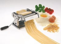 GEFU Pastamaschine PASTA PERFETTA für Lasagne, Tagliolini, Tagliatelle Silber