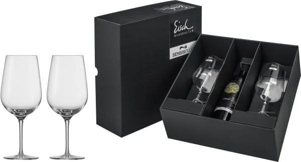 Eisch Glas Vinezza Bordeauxglas 550/0 - 2 Stück i.Geschenkkart. Cuvée