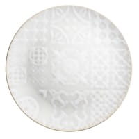 Mäser Steinzeug Tiles Weiß Platzteller 33 cm