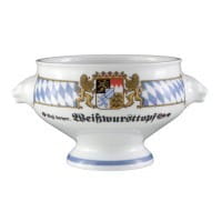 Seltmann Porzellan Compact Bayern Terrine Löwenkopf ohne Deckel 1,00 l