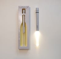 Bottlelight weiß, extra hell, LED Flaschenleuchte dimmbar