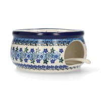 Bunzlau Castle Keramik Stövchen für Teekanne 1,3 l und 2,0 l - Flower Crown