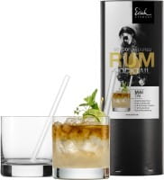 Eisch Glas Secco Flavoured Rumcocktail 500/14 - 2x500/14+2 xGlashalm 996/0 GR