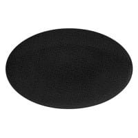 Seltmann Porzellan L Fashion glamorous black Servierplatte oval 40x26 cm