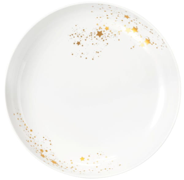 Seltmann Porzellan Liberty Golden Stars Foodbowl 28 cm