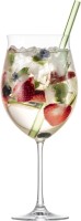 Eisch Glas Secco Flavoured Fruity 551/951 + Glashalm grün - je 2 Stück im GK
