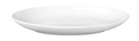 Seltmann Porzellan Lido Weiß uni Servierplatte oval 24 x 14,5 cm