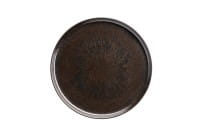Mäser Steinzeug Metallic Bronze Teller flach 28 cm UNO
