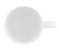 Seltmann Porzellan Nori Weiß Becher mit Henkel 0,40 l