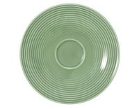 Seltmann Porzellan Beat Salbeigrün Kombi-Untertasse groß 16,5 cm