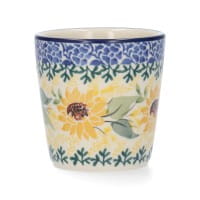 Bunzlau Castle Keramik Becher Espresso 100 ml - van Gogh Sunflowers