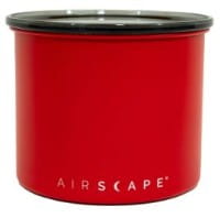 Airscape Edelstahl-Aromabehälter klein, signalrot matt