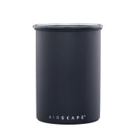 Airscape Edelstahl-Aromabehälter mittel, schwarz matt