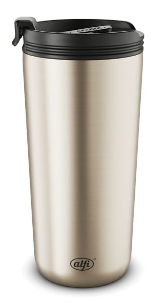 alfi Isolier-Trinkbecher ISO COFFEE MUG champagne mat 0,4 l