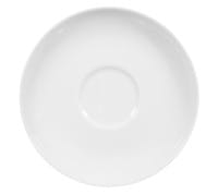 Seltmann Porzellan Lido Weiß uni Kombi-Untertasse rund 14,5 cm