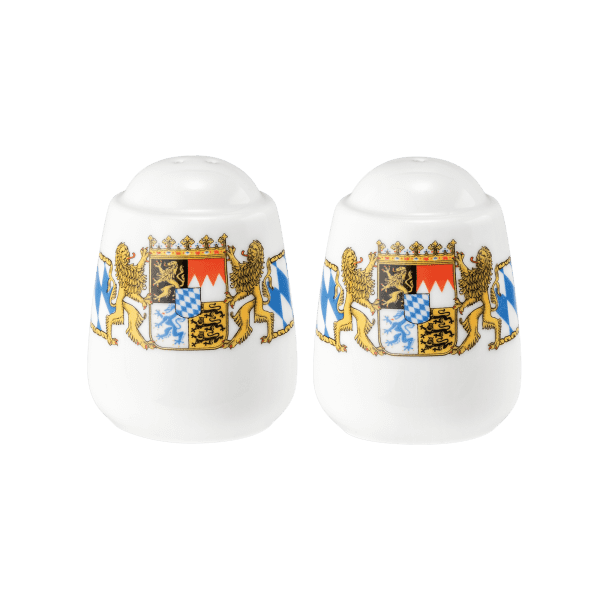 Seltmann Porzellan Compact Bayern Garnitur Salz und Pfeffer