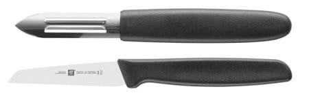 Zwilling Messer Twin Grip Messer Set 2-tlg Schwarz