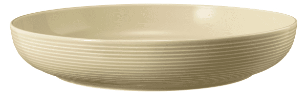 Seltmann Porzellan Beat Sandbeige Foodbowl 28 cm