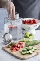 Kilner Kühlschrank Getränkespender mit Zapfhahn 3 Liter