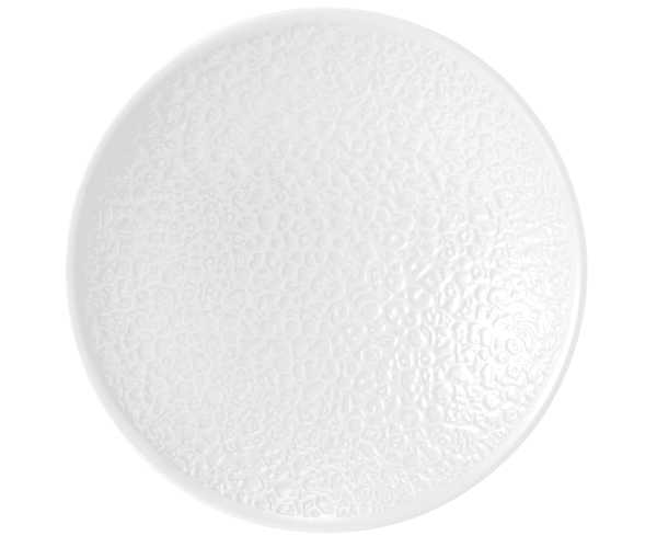 Seltmann Porzellan Nori Weiß Coupschale Vollrelief rund 26 cm