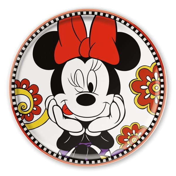 Gilde Disney Porzellan Pizzateller "Minnie" forever & ever - Ø 31 cm