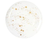 Seltmann Porzellan Liberty Golden Stars Frühstücksteller rund 22,5 cm