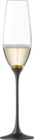 Eisch Glas Champagner Exklusiv Sektglas 500/78 gold/schwarz - 2 Stk im Geschenkk.