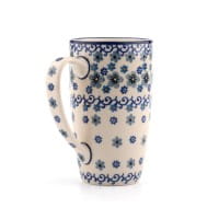 Bunzlau Castle Keramik Becher Coffee to Go 420 ml - Winter Garden