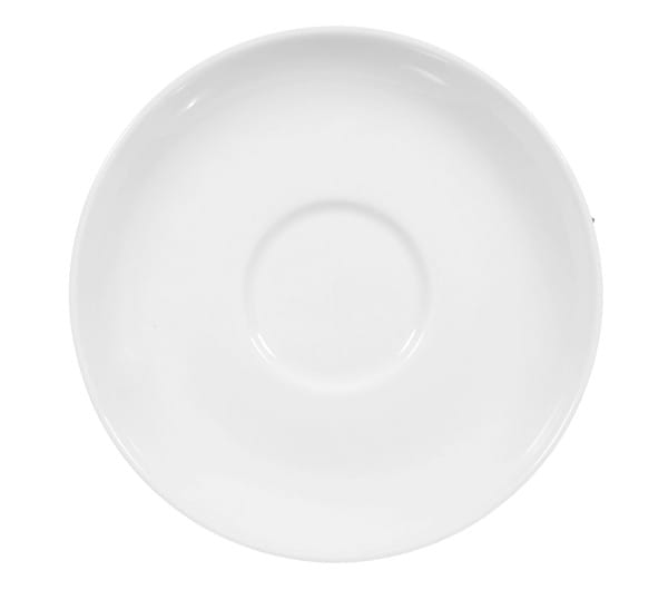 Seltmann Porzellan Lido Weiß uni Teeuntertasse 13 cm